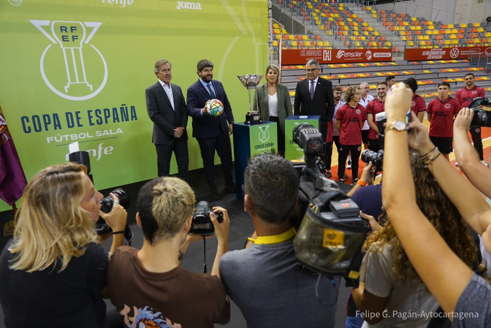 Cartagena, sede de la Copa de España de fútbol sala 2024