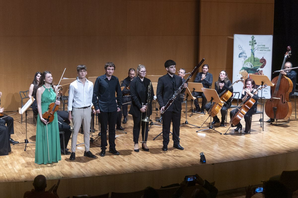 Ciclo de Conciertos Promocionaels de Entre Cuerdas y Metales en el Auditorio Víctor Villegas de Murcia