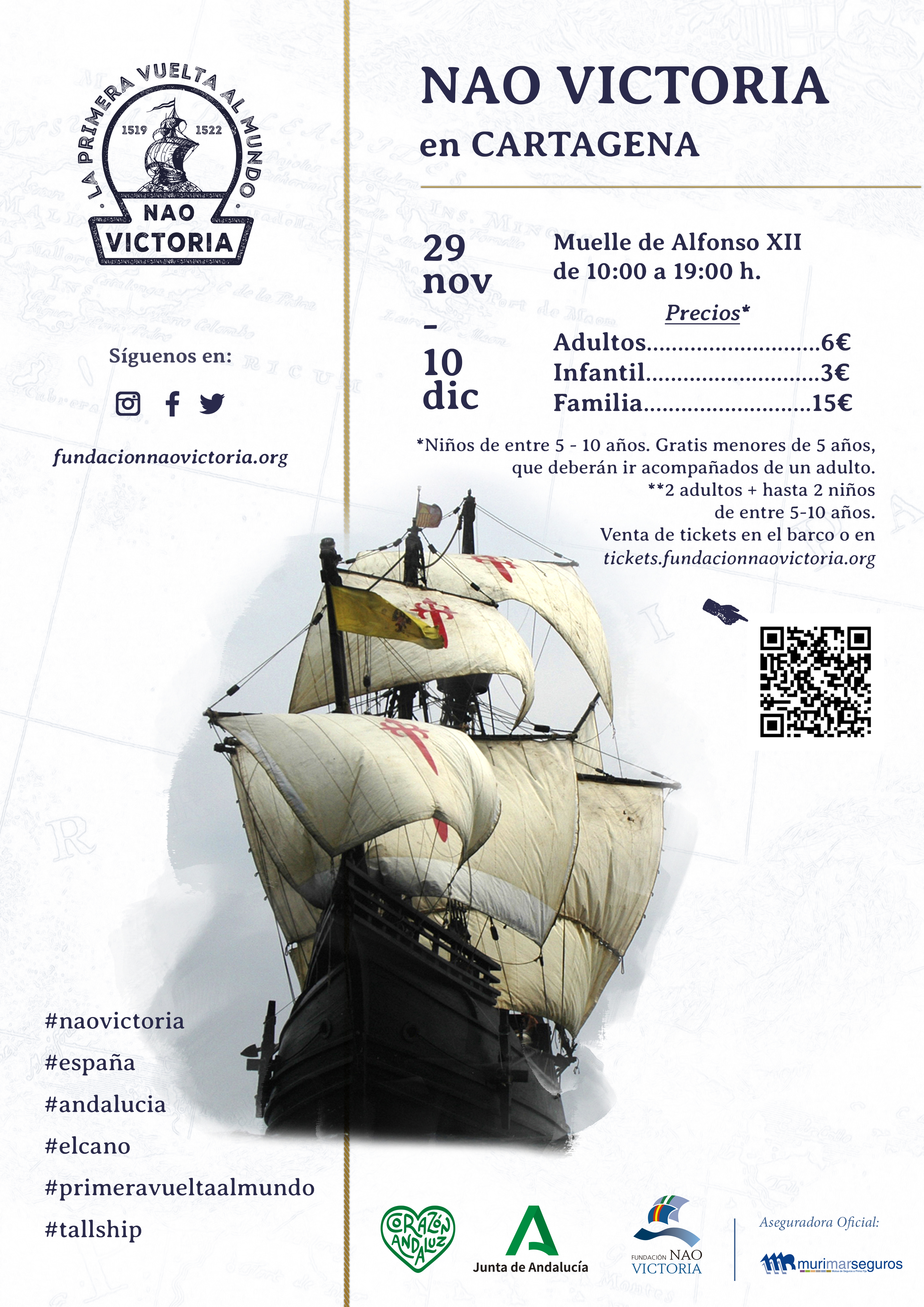 Cartel de la visita