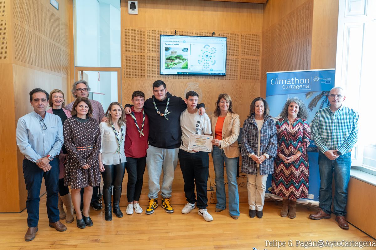 Entrega de premios I Climathon de Cartagena