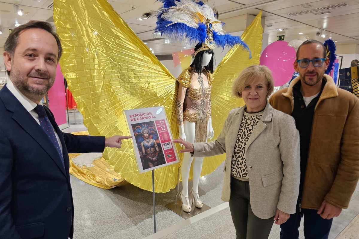 Exposicin del carnaval en El Corte Ingls