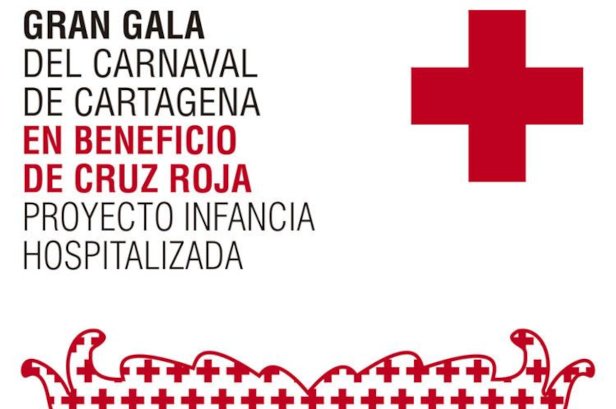 Cartel de la Gran Gala Benfica del Carnaval de Cartagena 2024