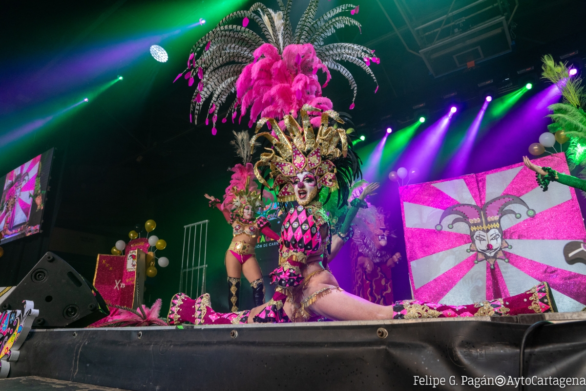 Gala Drag Queen Carnaval de Cartagena 2024.