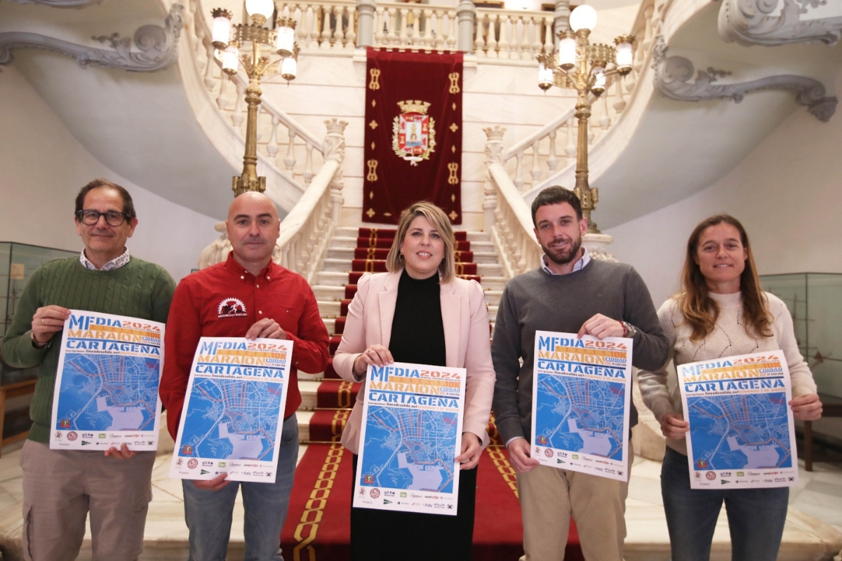 Presentacin de la Media Maratn de Cartagena 2024