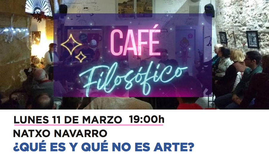 Café Filosófico ¿Qué es y qué no es arte?