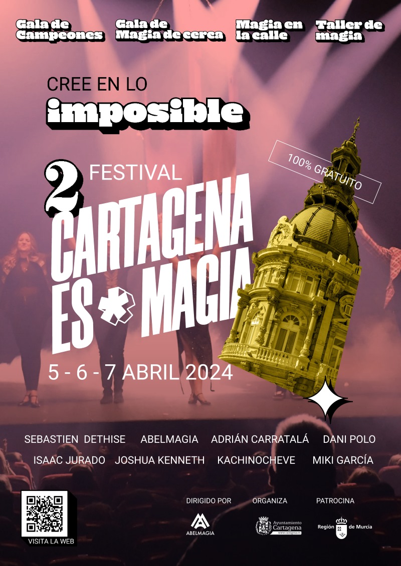 Cartel del Festival Cartagena es Magia