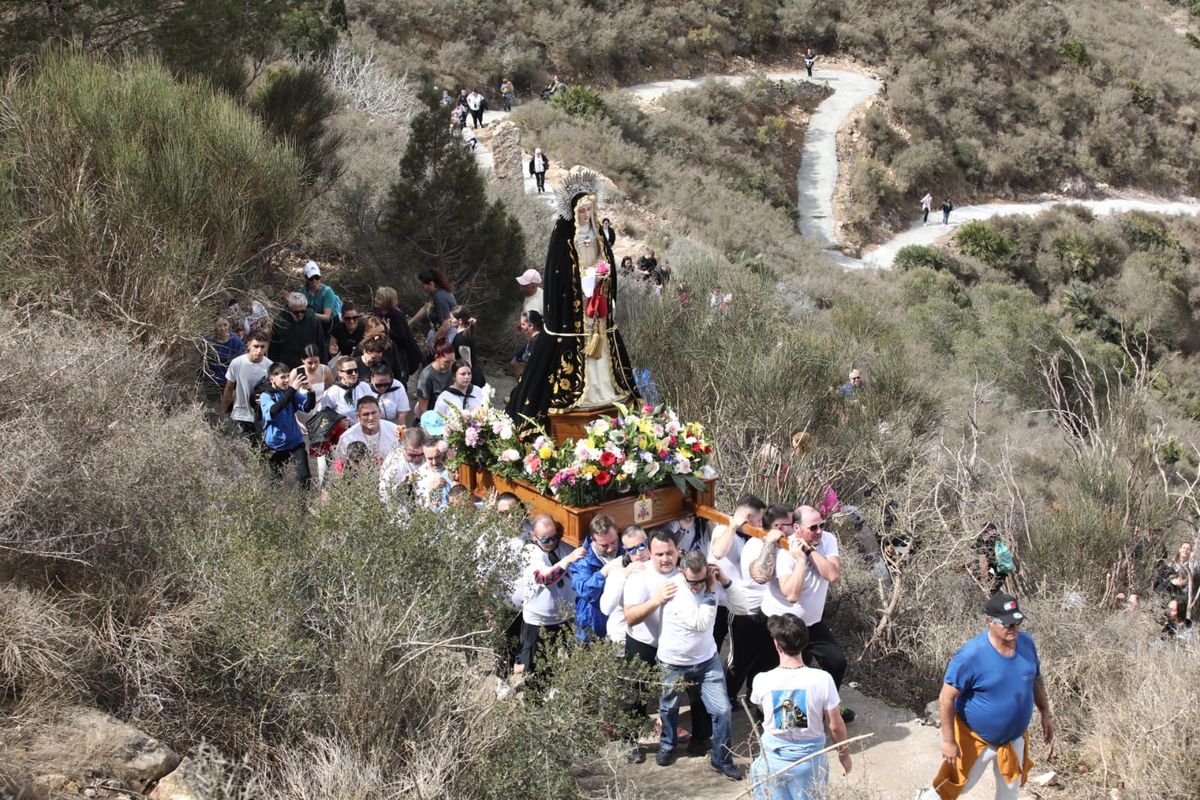 Cartagena Acompa a A La Virgen De La Soledad Hasta Su Ermita En El Cartagena Acompa a A La Virgen De La Soledad Hasta Su Ermita En El