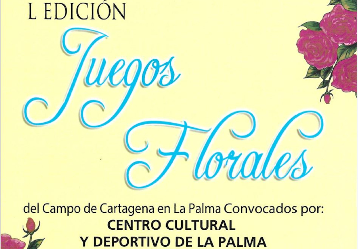 L edicin de los Juegos Florales del Campo de Cartagena en La Palma
