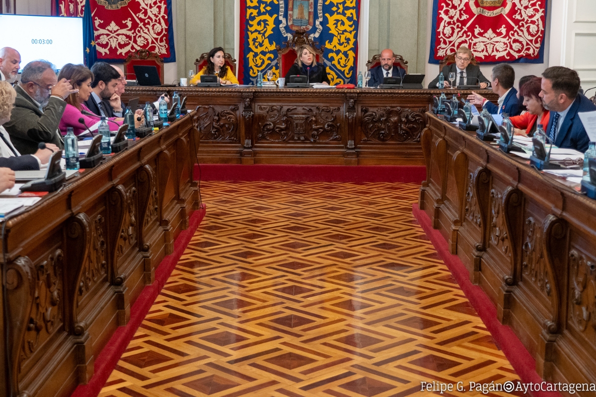 Pleno Ayuntamiento Cartagena.