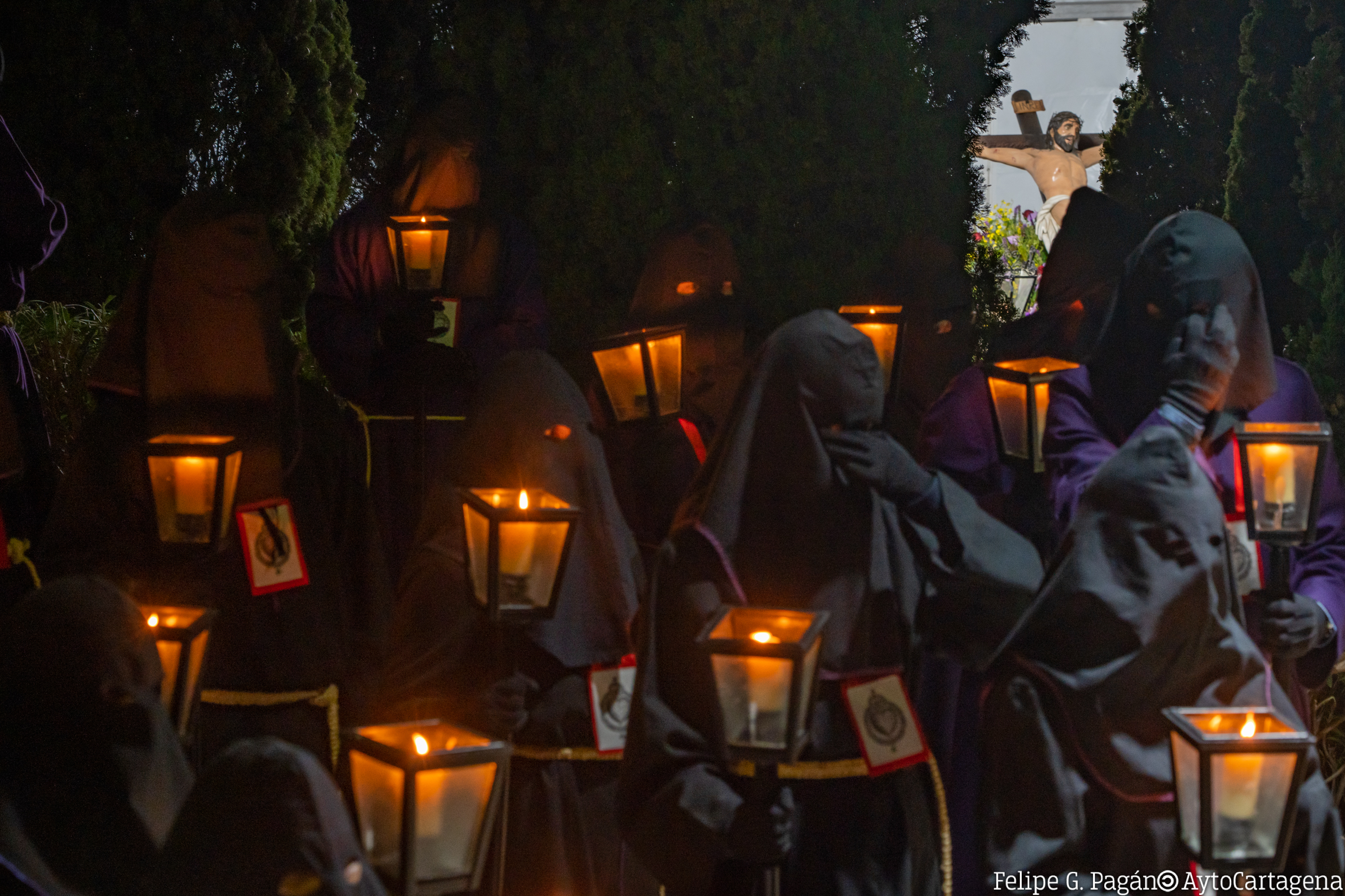 Procesin Va Crucis del Santsimo y Real Cristo del Socorro