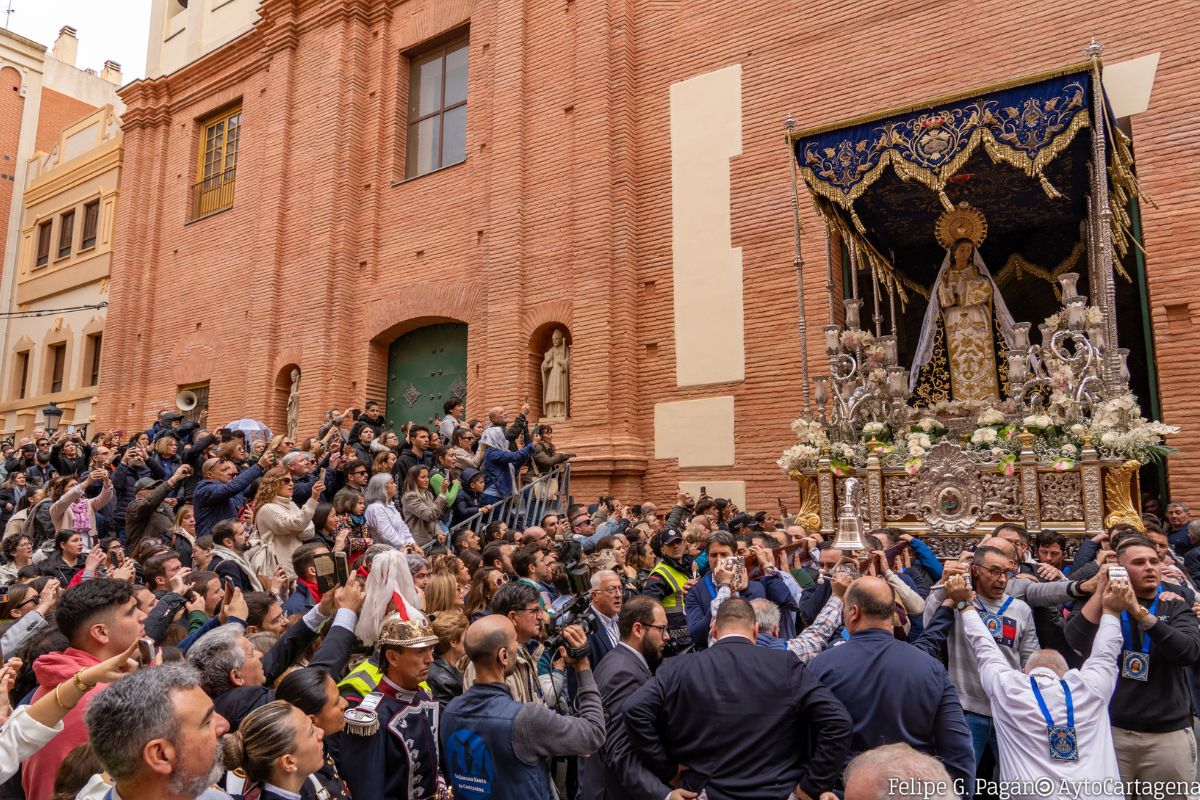 Domingo de Resurreccin en la Semana Santa de Cartagena.