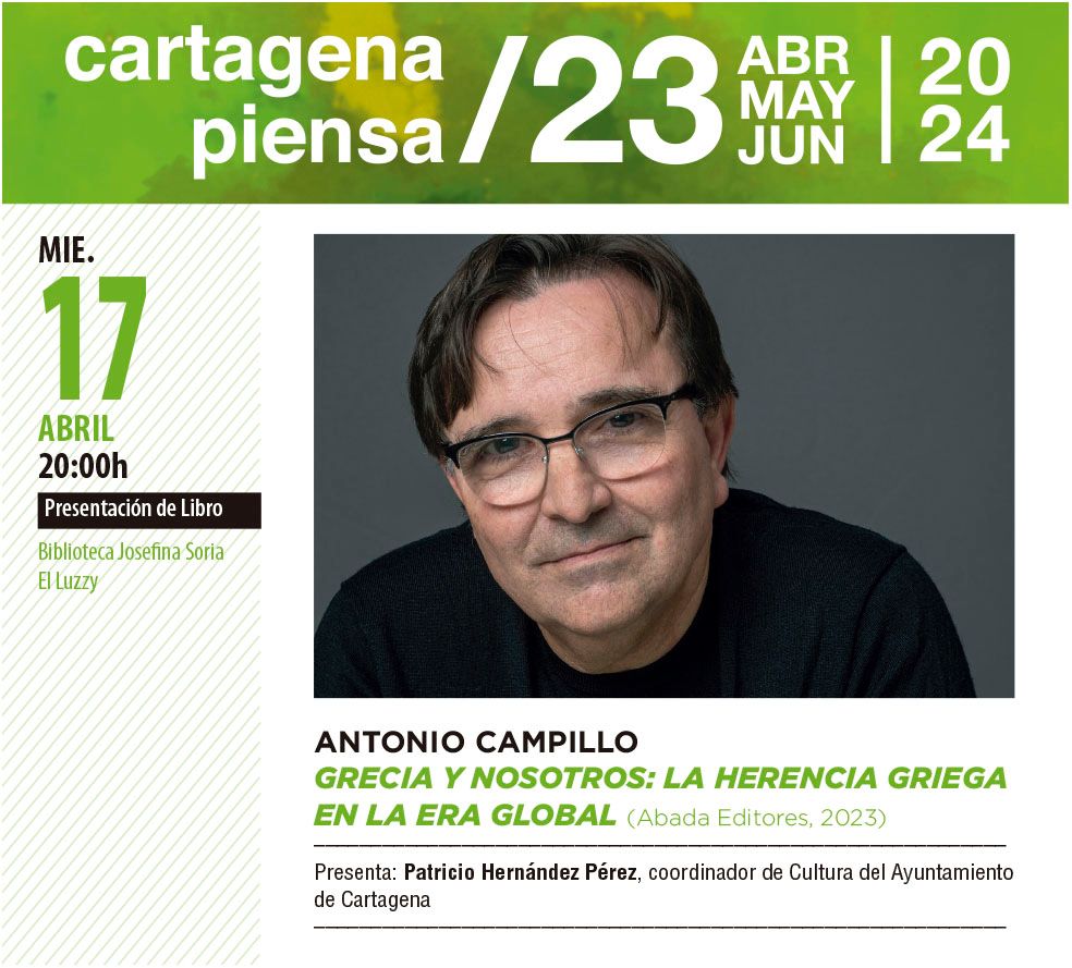 Presentación del libro 'Grecia y nosotros: la herencia griega en la era global'