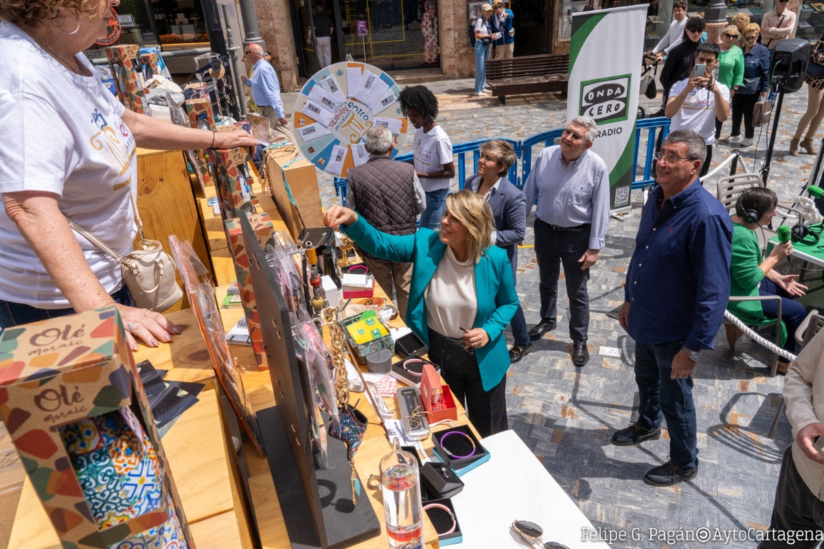 El Centro Comercial Abierto de Cartagena celebra el Da de los Cascos Histricos de Espaa