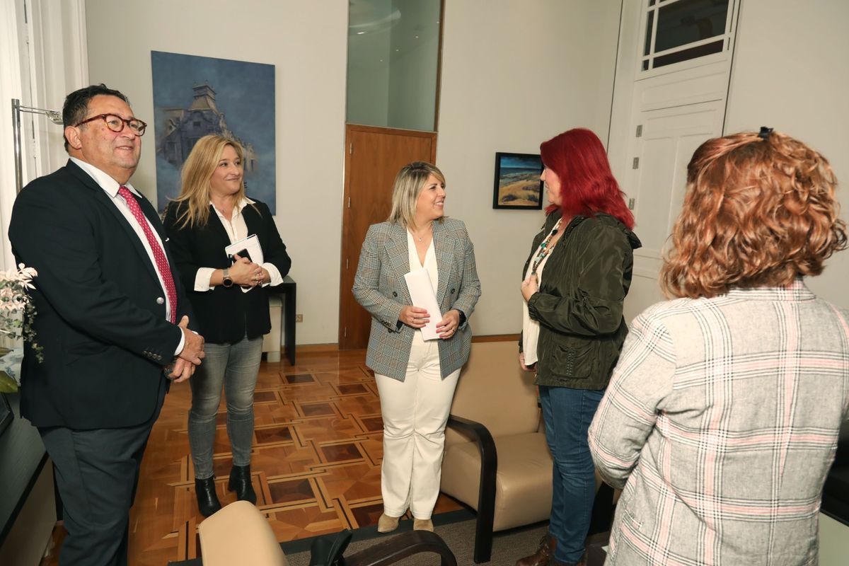 Reunin con responsables del Colegio Ofcial de Enfermera de la Regin
