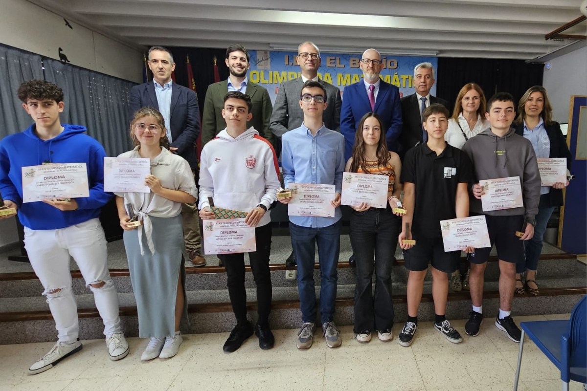 El instituto El Boho entrega los premios de la Olimpiada Matemtica