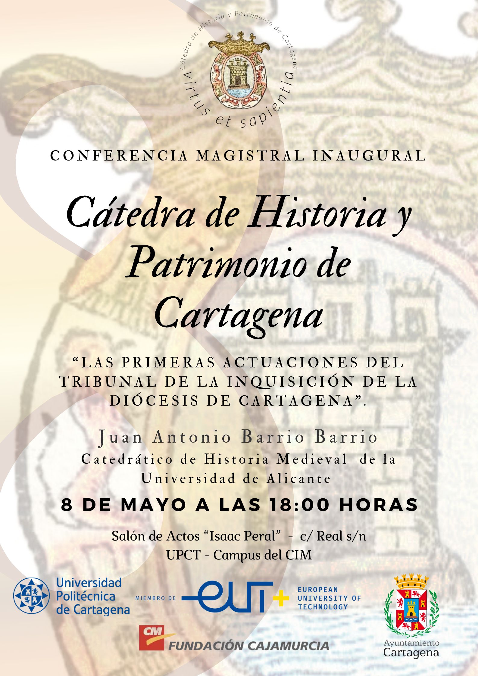 Cartel de la conferencia