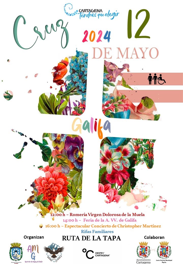 Cartel de la Cruz de Mayo de Galifa