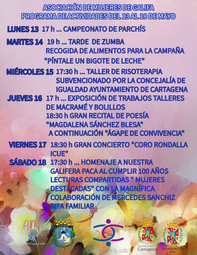 Cartel de la II Semana Cultural de Galifa