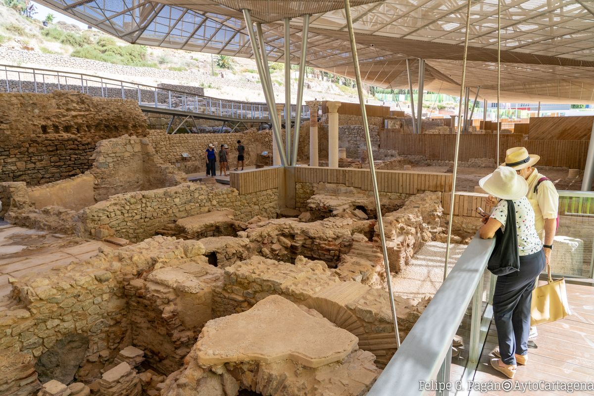 Turistas en el Foro Romano