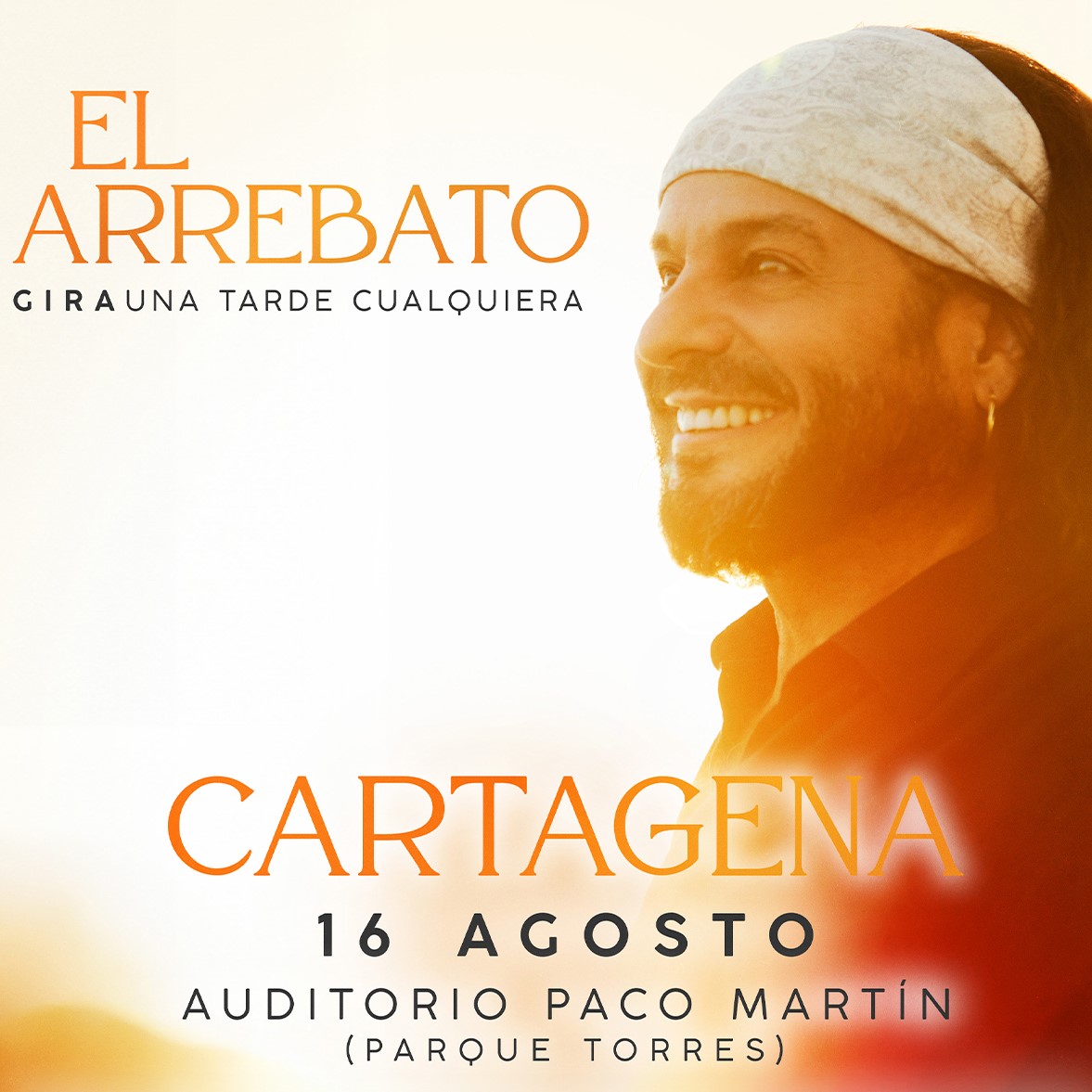 Cartel del concierto