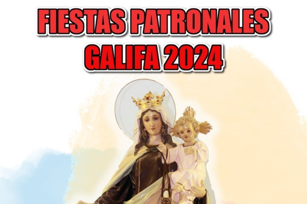 Cartel anunciador de las Fiestas de Galifa 2024.