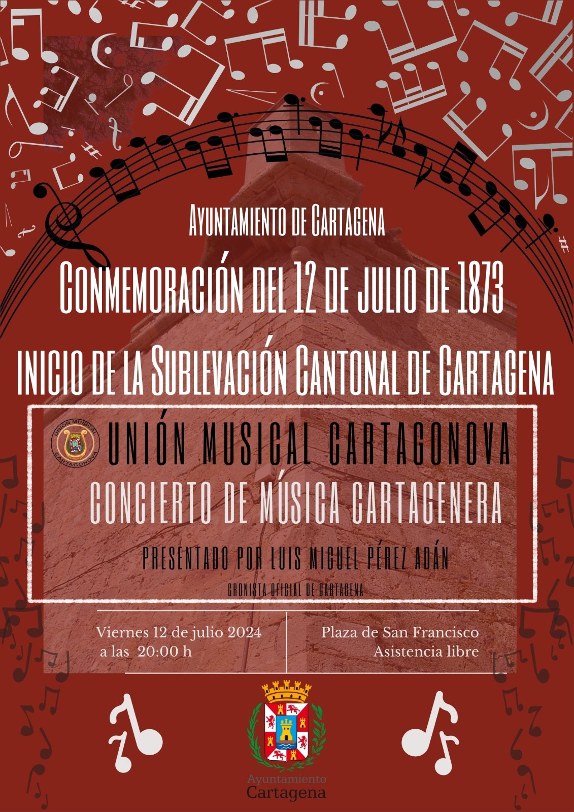 Concierto conmemorativo del cant�n de Cartagena