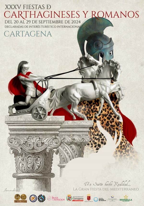Cartel de Carthagineses y Romanos