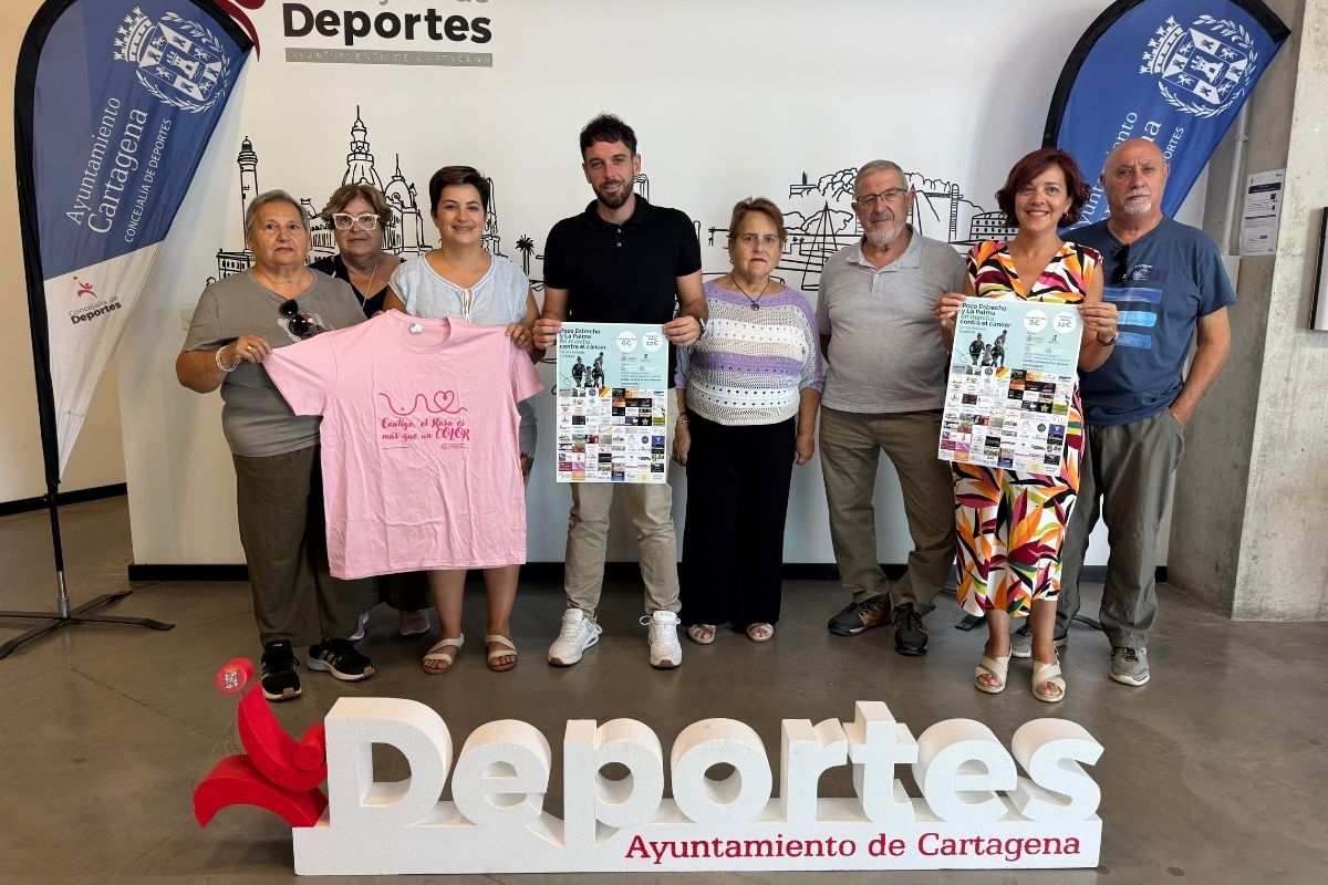 Presentacn de la Carrera Contra el Cncer Pozo Estrecho y La Palma