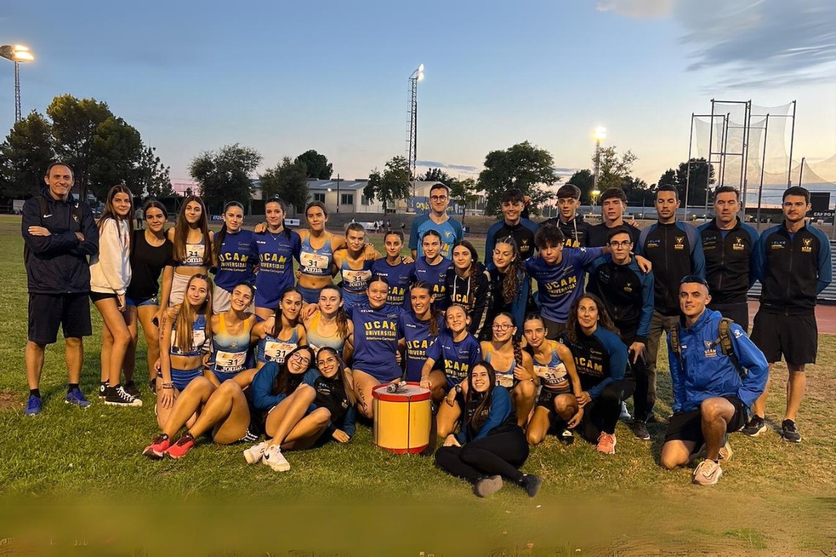 El UCAM Atletismo Cartagena en el Campeonato de España sub16