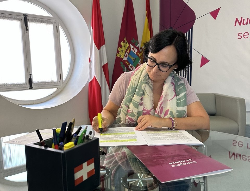La concejala Isabel García. Foto: MC Cartagena