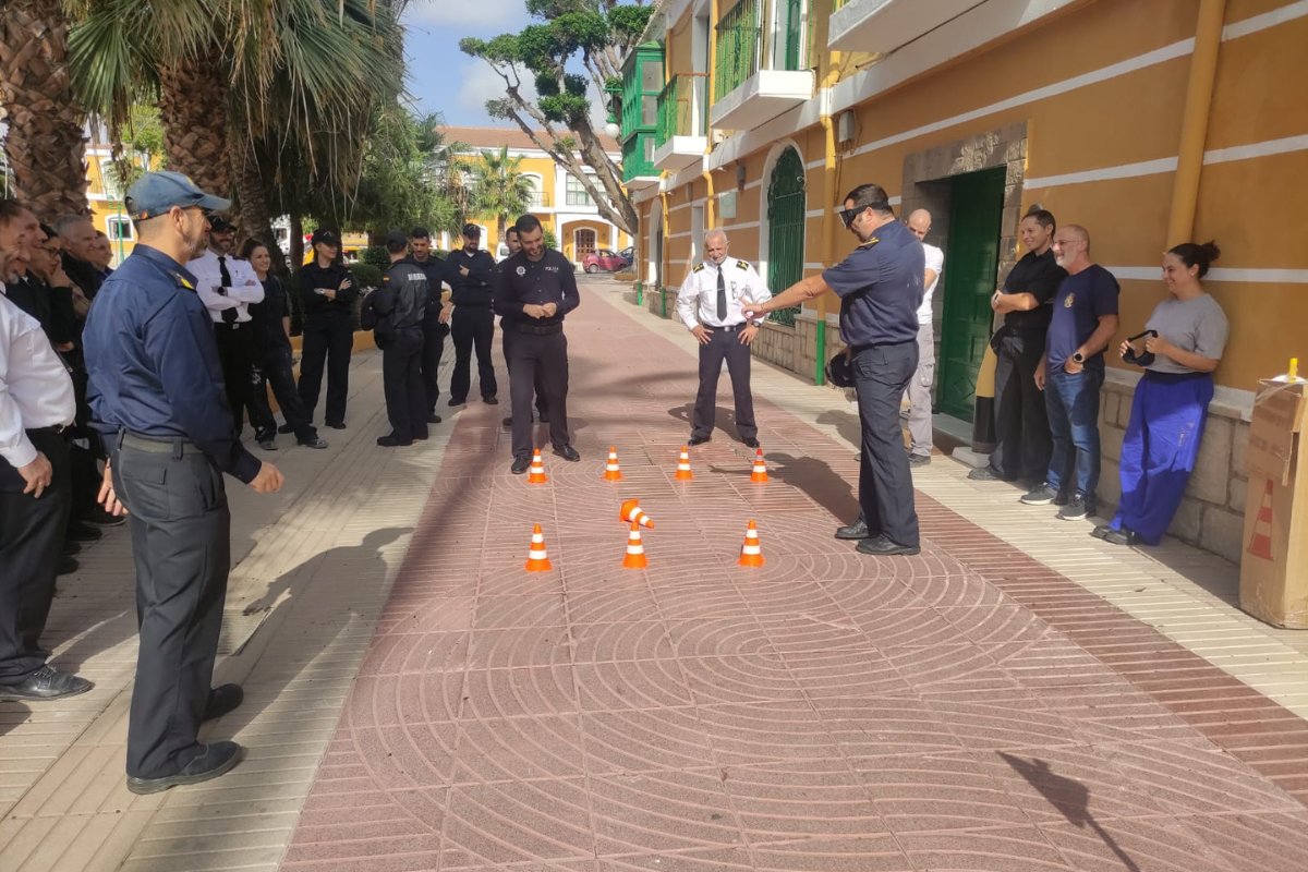 La ESPAC promueve la Seguridad Vial laboral en el Arsenal Militar de Cartagena