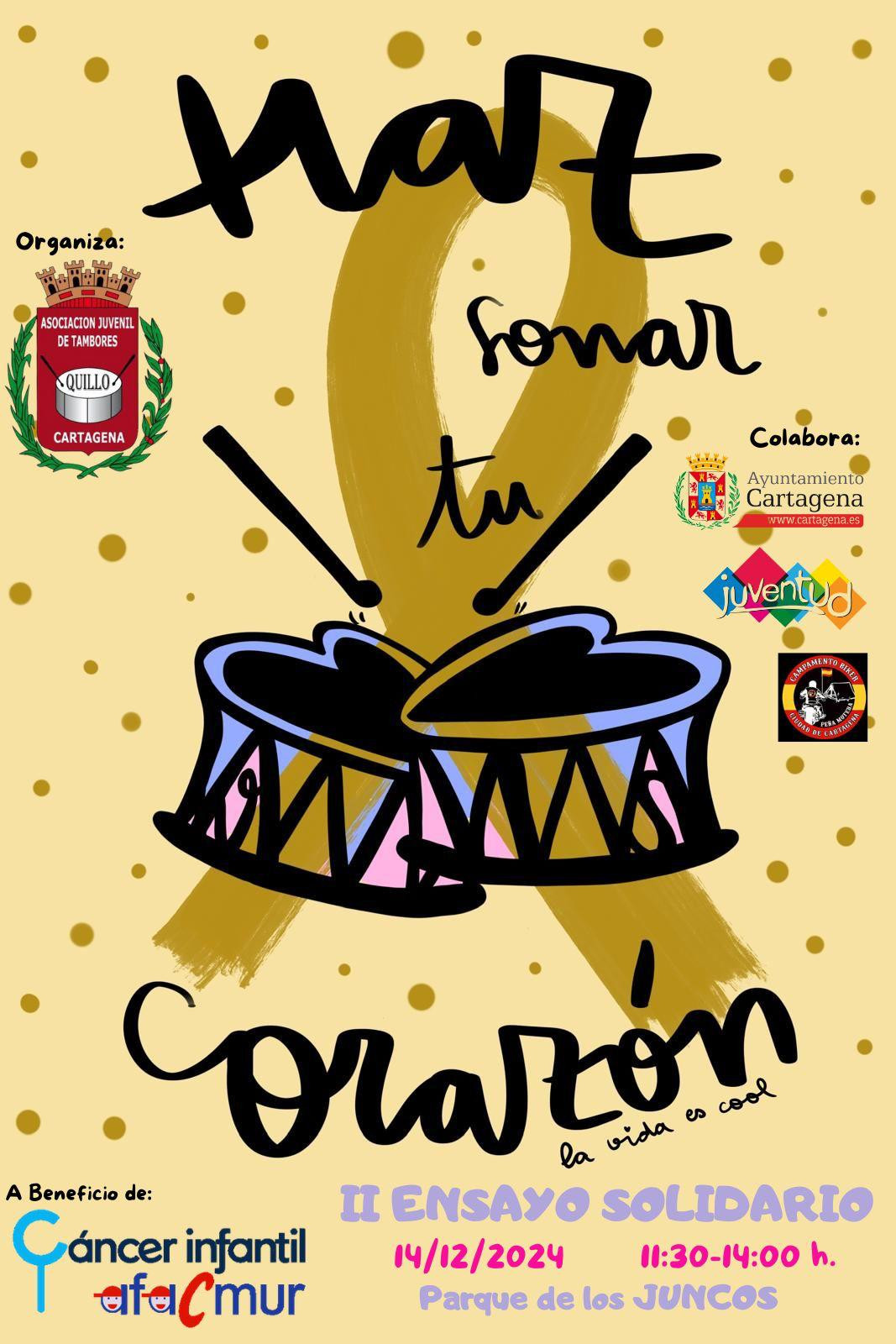 Ensayo Solidario. Tambores Quillo