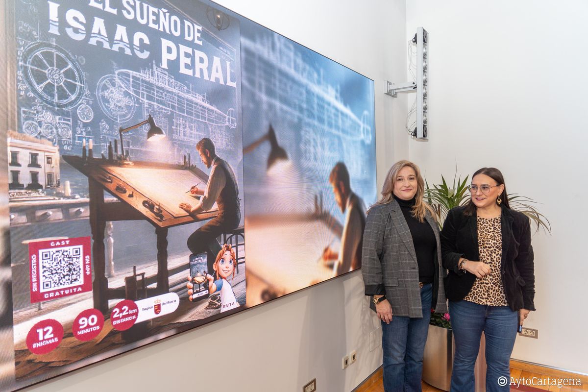 Presentación de la gymkana turística digital 'El sueño de Isaac Peral'
