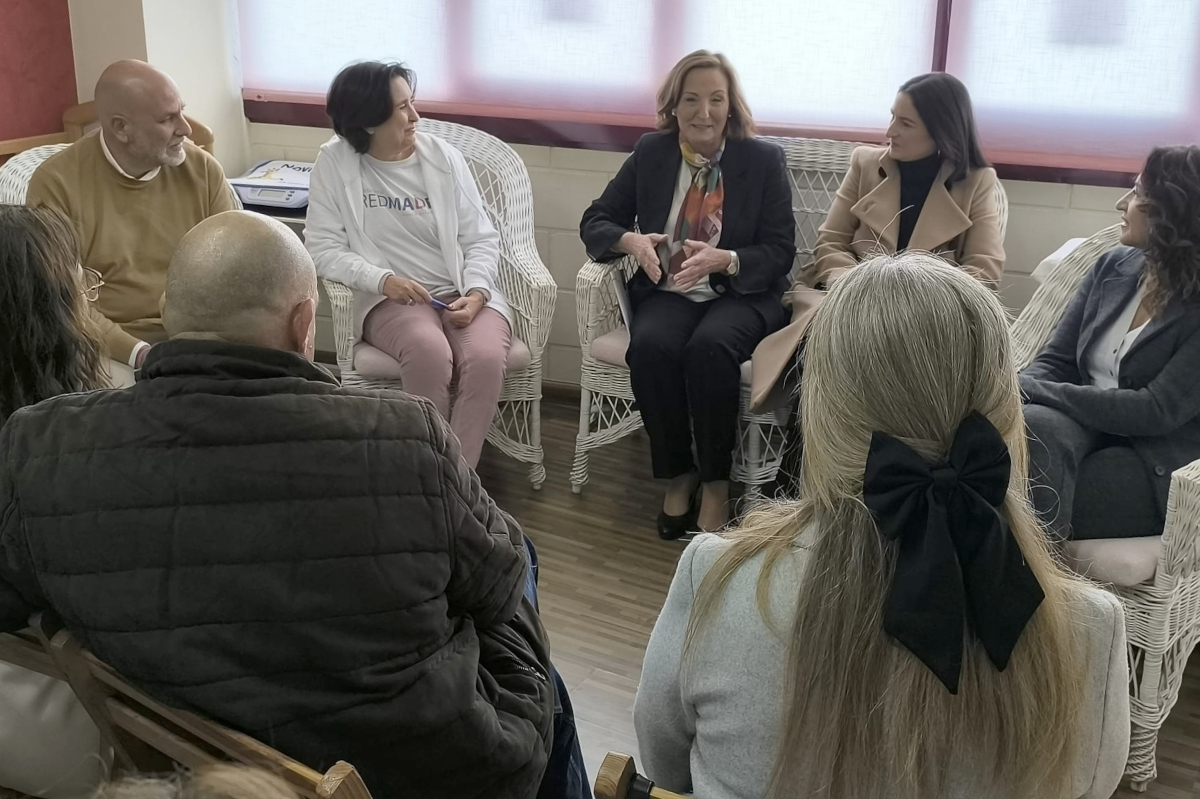 Visita de la directora general de REDMADRE a Cartagena