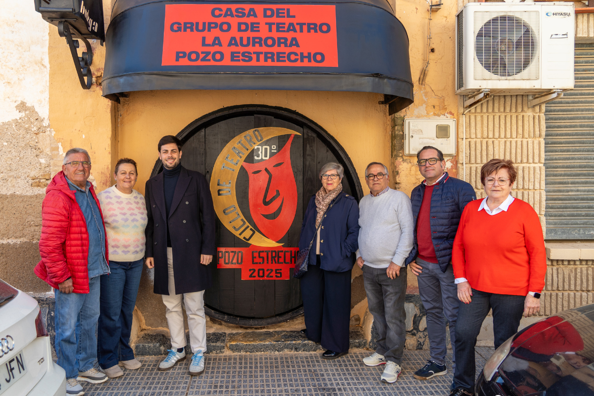 Presentación del 30º certamen del Grupo Teatro La Aurora de Pozo Estrecho