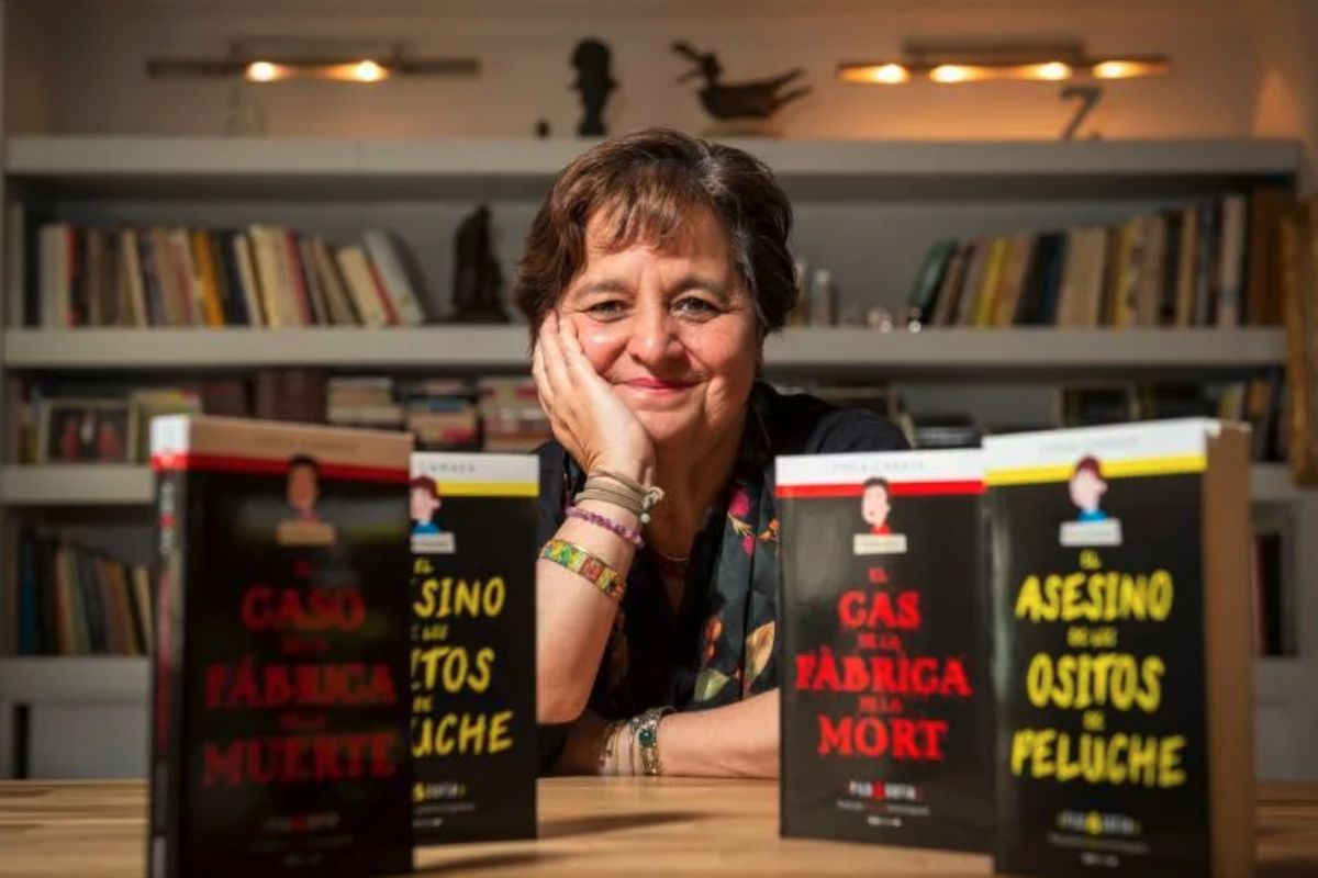 La escritora Cuca Canals, en Encuentros con autor