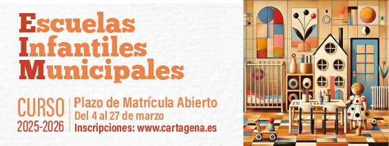 La Escuelas Infantiles Municipales de Cartagena abren su inscripcin el 4 de marzo con todas las plazas gratuitas