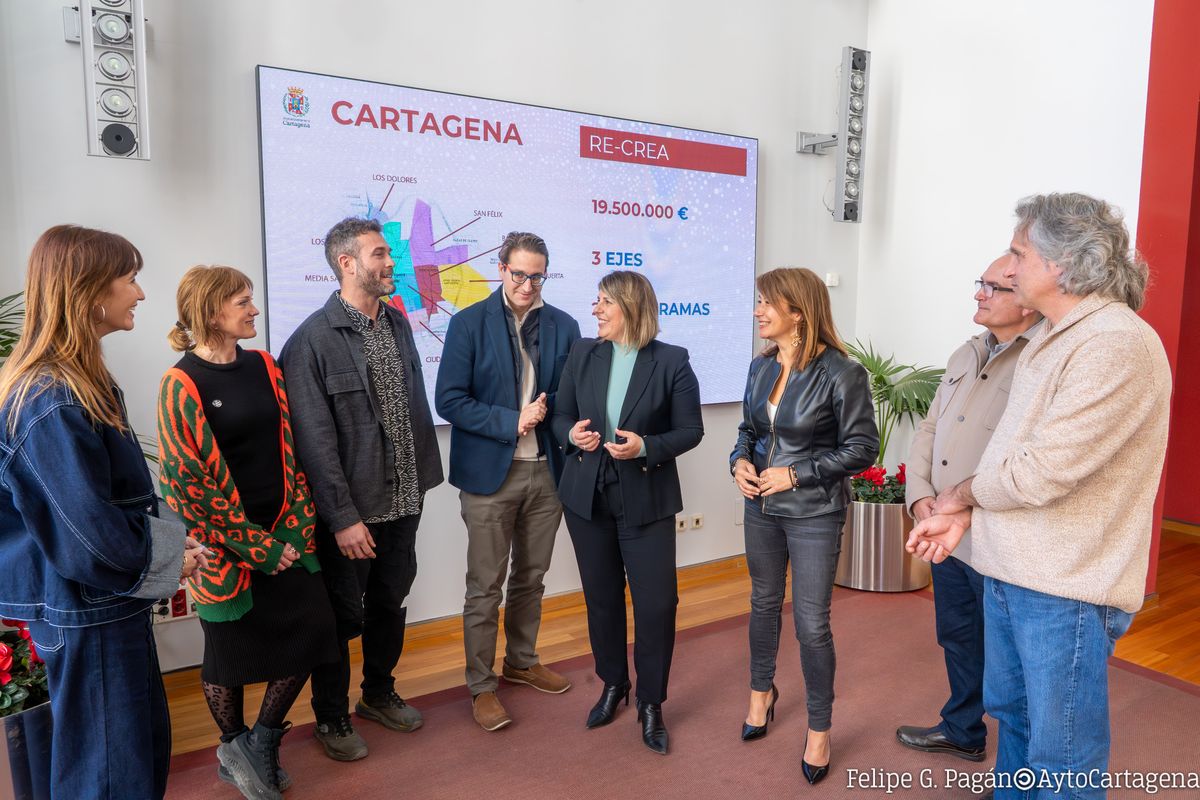 Presentacin de proyectos europeos a desarrollar en Cartagena para integrar los barrios del norte urbano