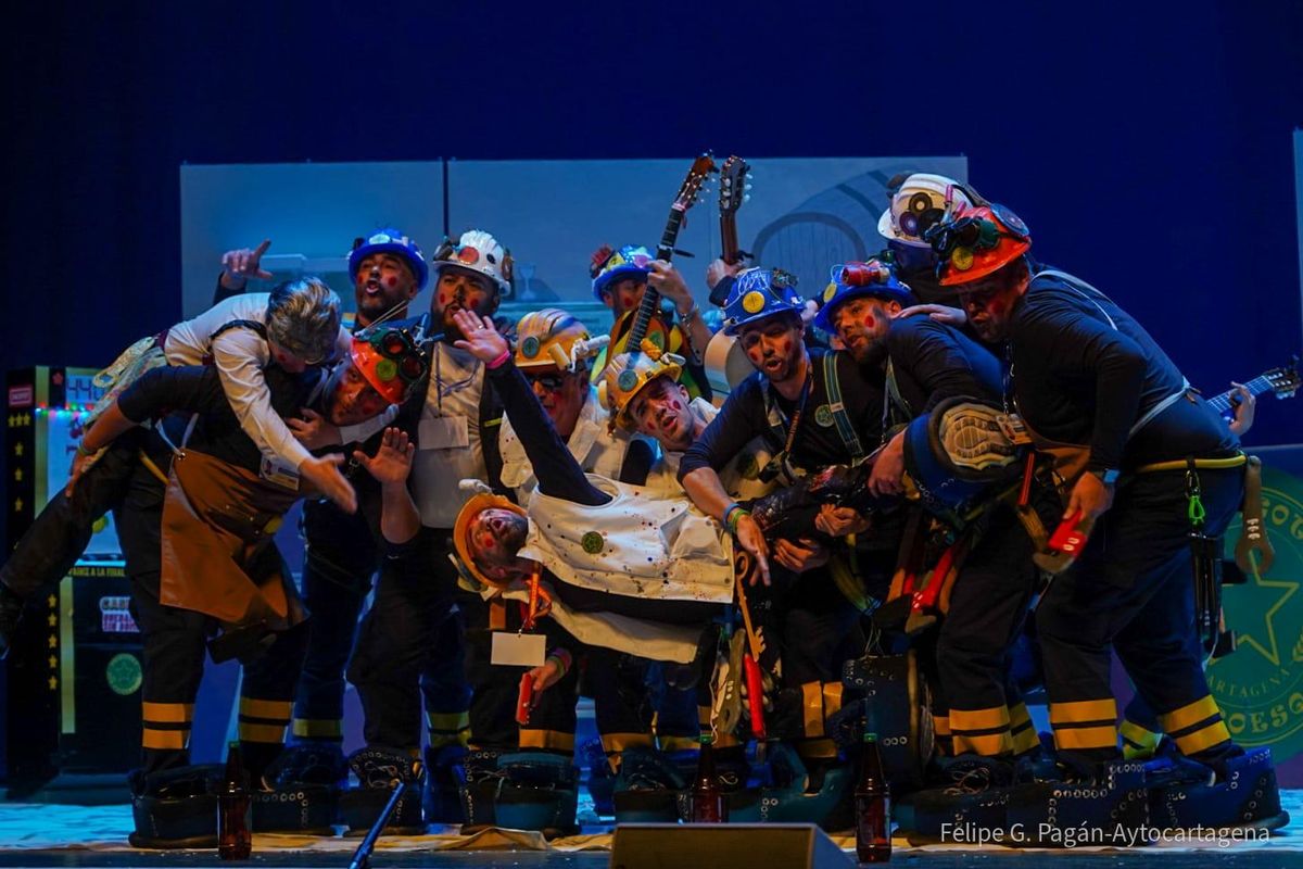 Los Picoesquina ganan el XXII Concurso nacional de Chirigotas Ciudad de Cartagena