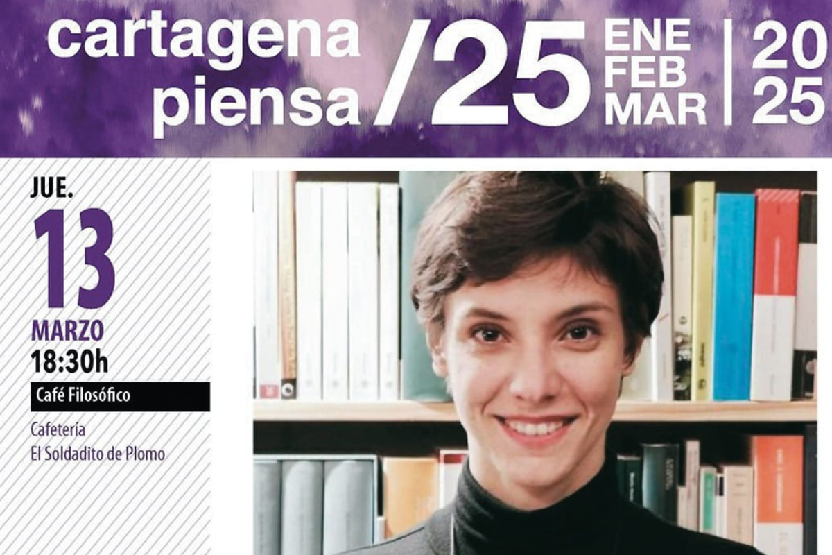 Marta Benenti, en Cartagena Piensa