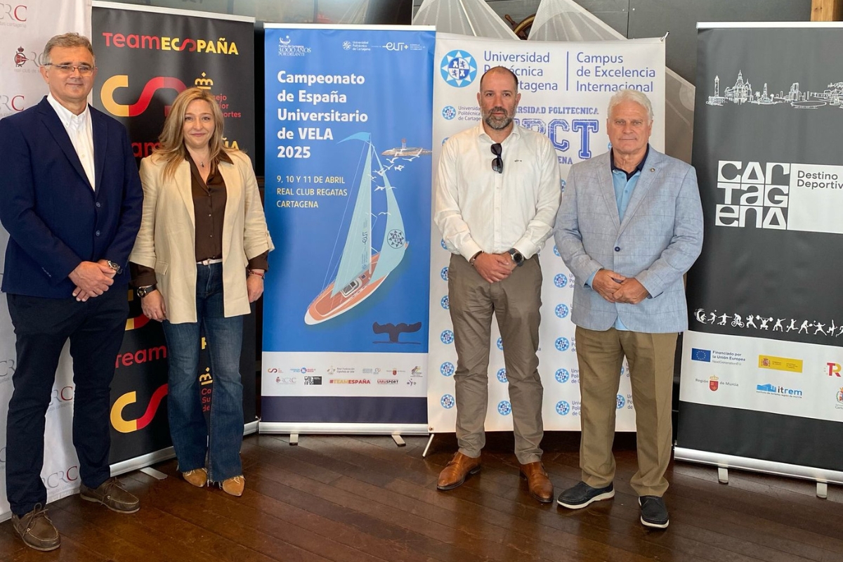 El Campeonato de España Universitario de Vela se celebra por primera vez en Cartagena la próxima semana