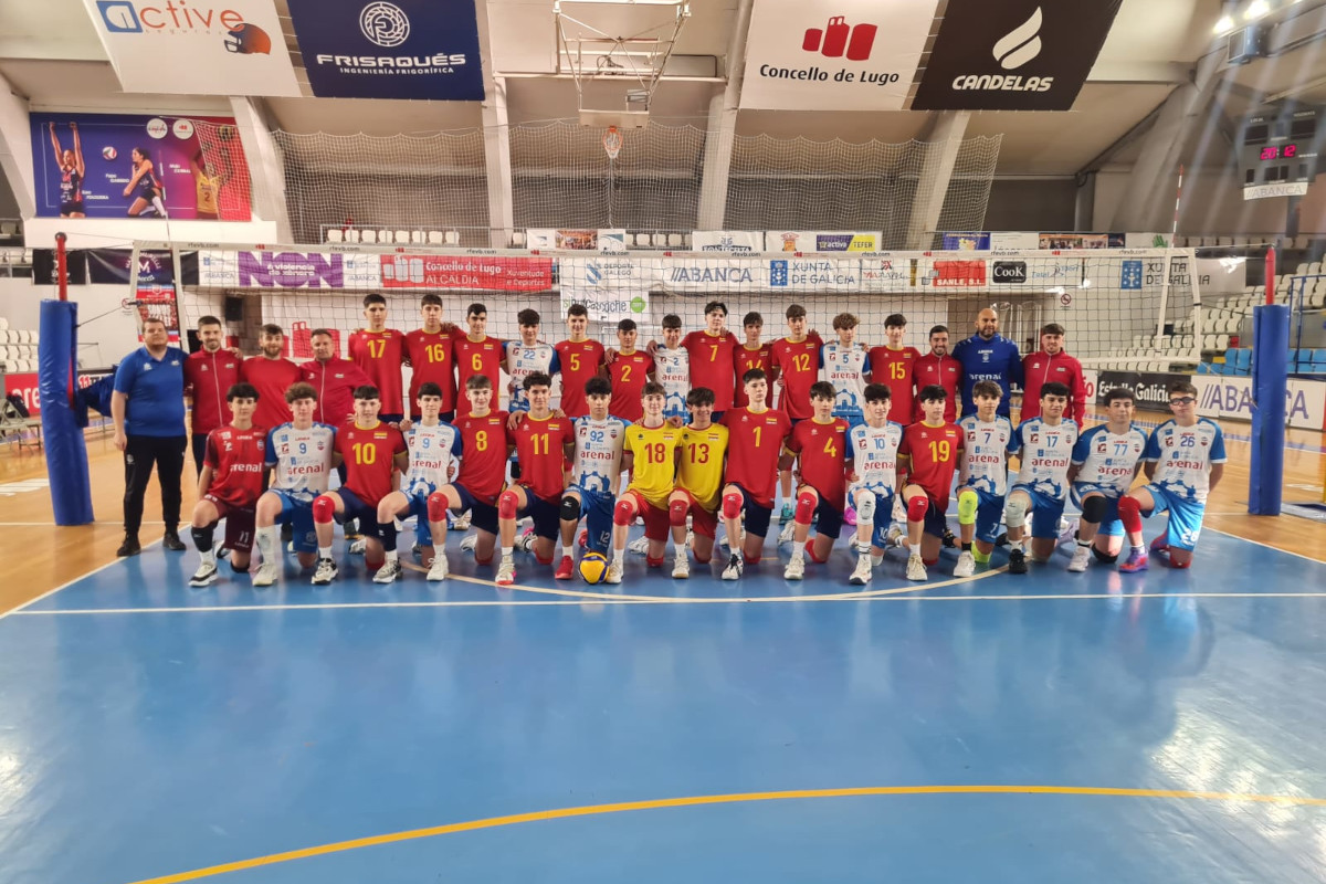 El canterano del CVP Cartagena Eric de Ayala disputa el preeuropeo sub16 con la seleccin espaola