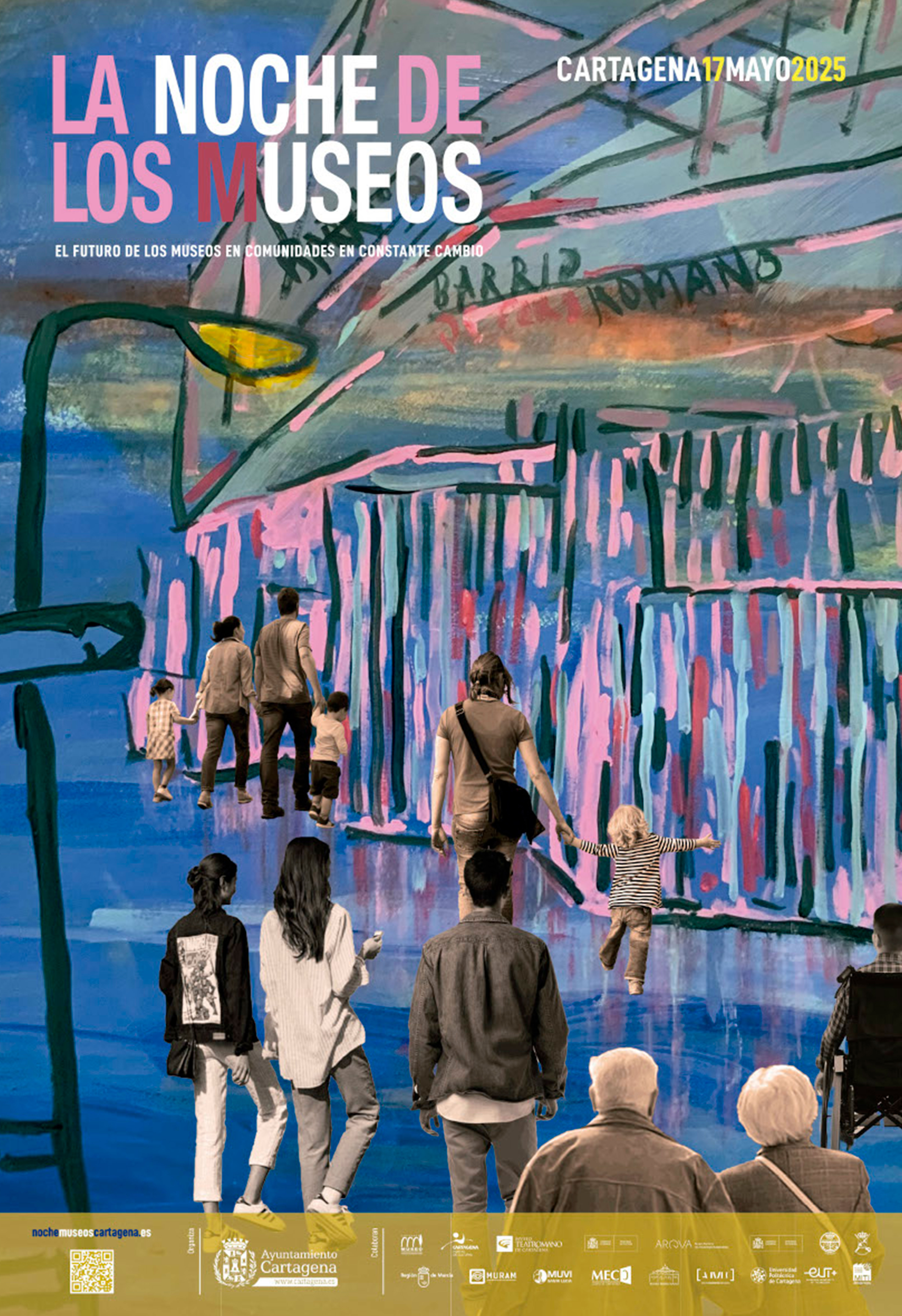 Cartel de La Noche de los Museos 2025