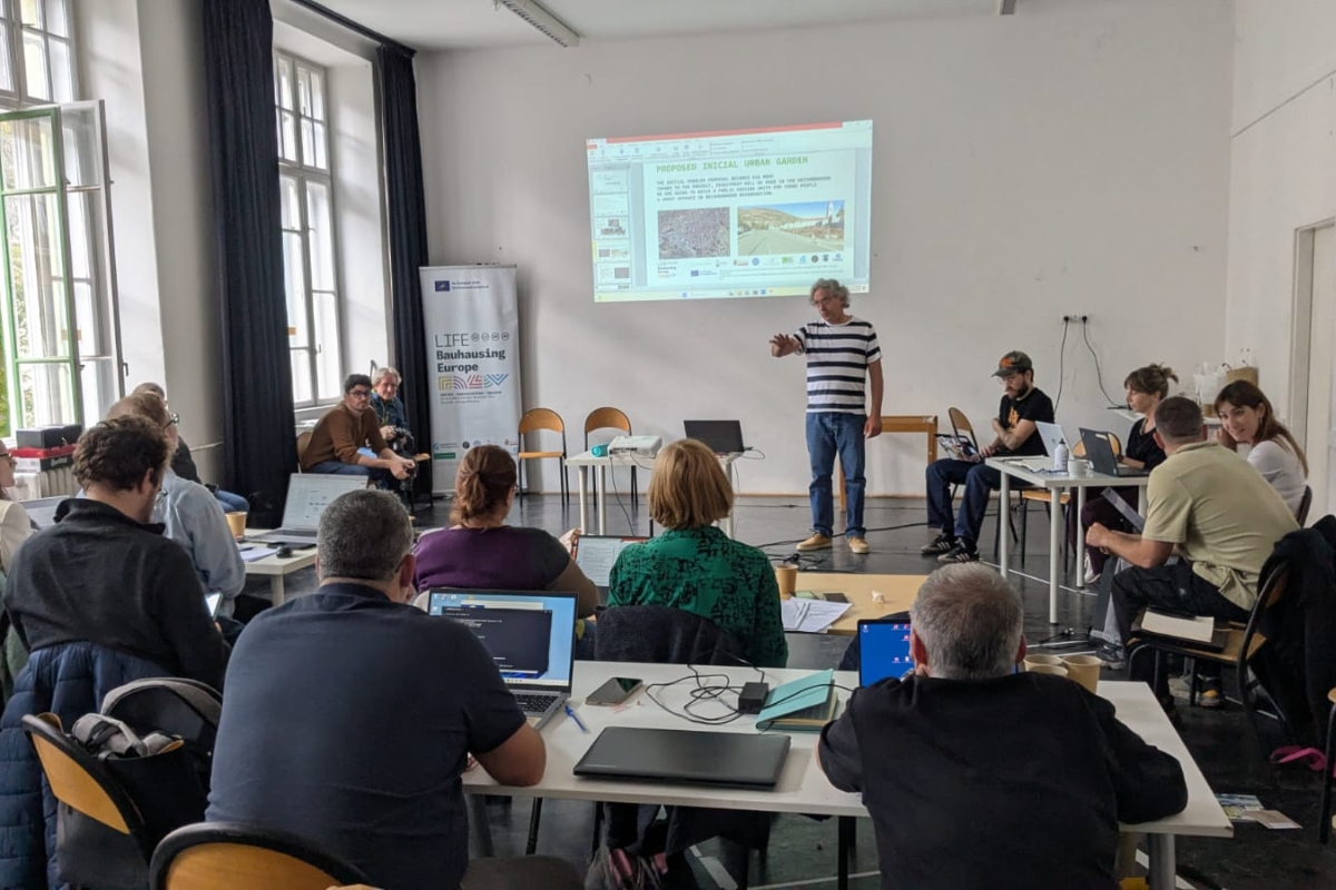 El proyecto europeo Lifebauhausing Europe sigue avanzando con reuniones tcnicas de los socios del proyecto en Budapest