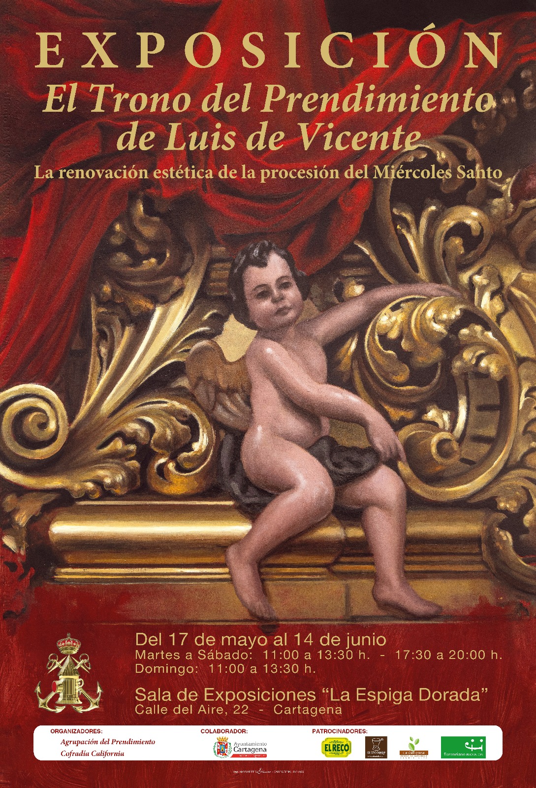 Exposicin 'El Trono del Prendimiento de Luis Vicente' (Sala La Espiga Dorada - Cofrada California)
