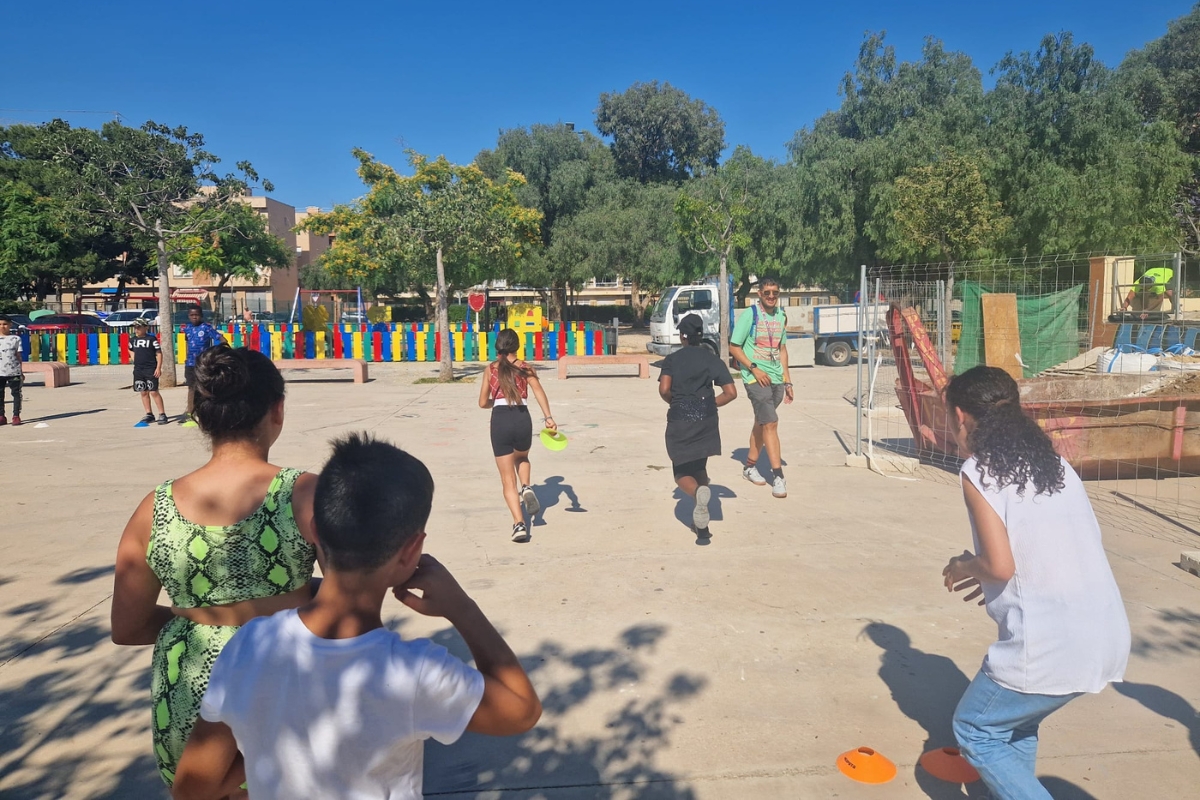 Familias de Nueva Cartagena se inician en el uso de los parques activos