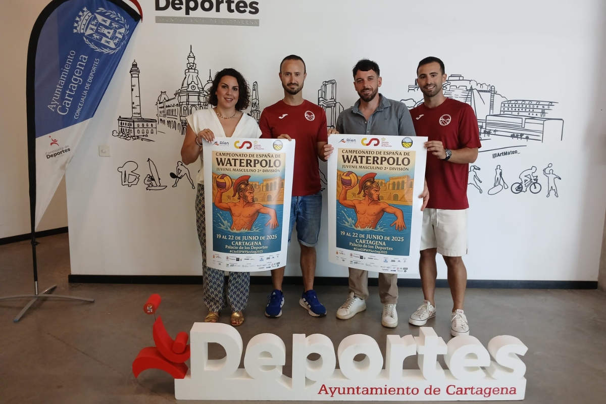 El Waterpolo Carthago disputa esta semana en Cartagena el ascenso a la máxima categoría juvenil