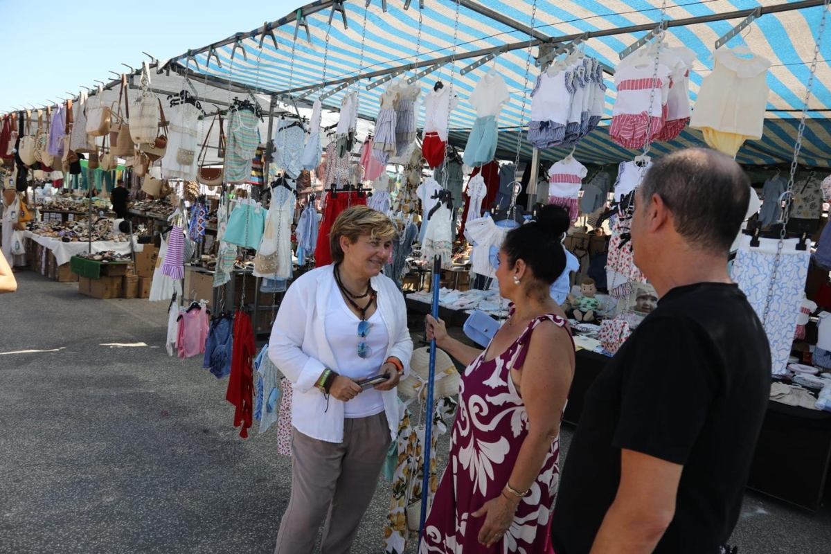 Mercadillo de Cabo de Palos en Las Dunas. Verano 2025.