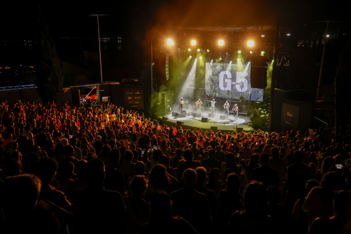 Concierto de G-5 en La Mar de Músicas