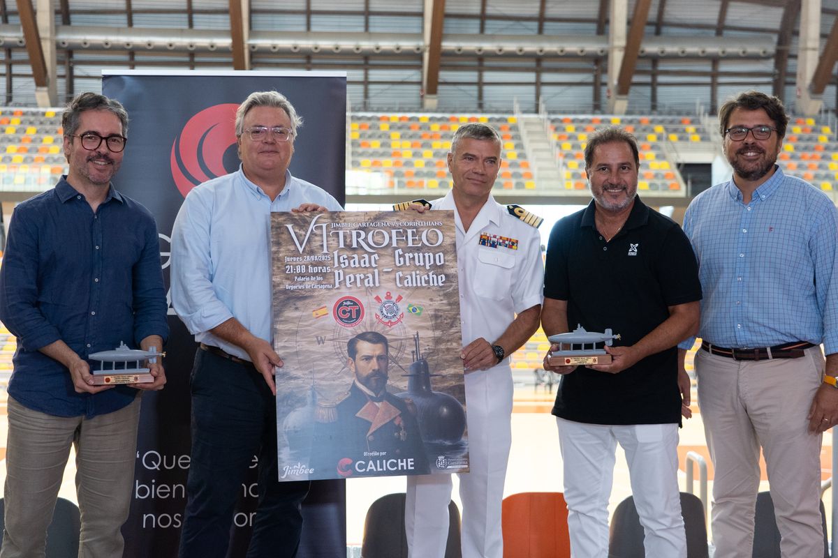 Presentación del Trofeo Isaac Peral - Grupo Caliche de fútbol Sala